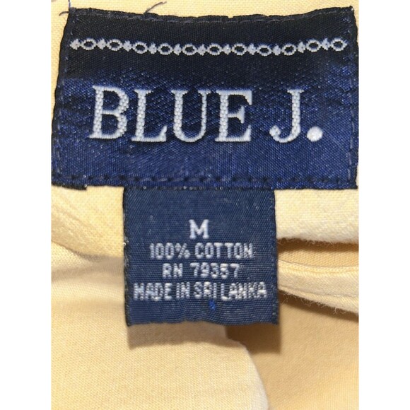 Blue J. 100%cotton  VTG 90s Embroidery MIDI Coastal Dress Women’s M - Picture 6 of 9